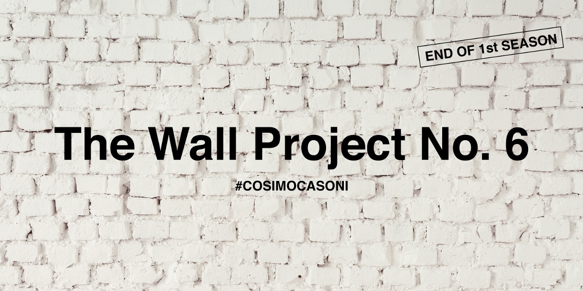 The Wall Project No. 6 – Cosimo Casoni